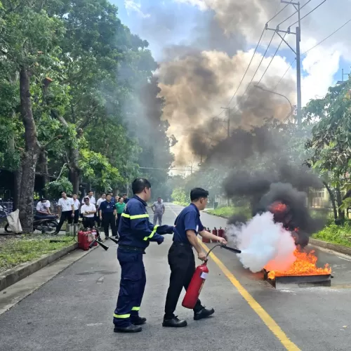 Công tác tuyên truyền, huấn luyện và thực tập phương án PCCC & CNCH trong năm 2026